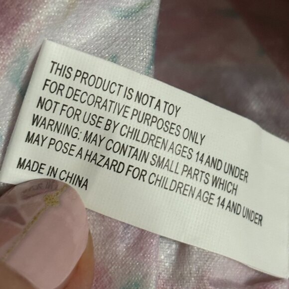 Princess Bedroom Nursery Shelf Sitter 27" Ballerina Unicorn Plush Weighted - Picture 12 of 12